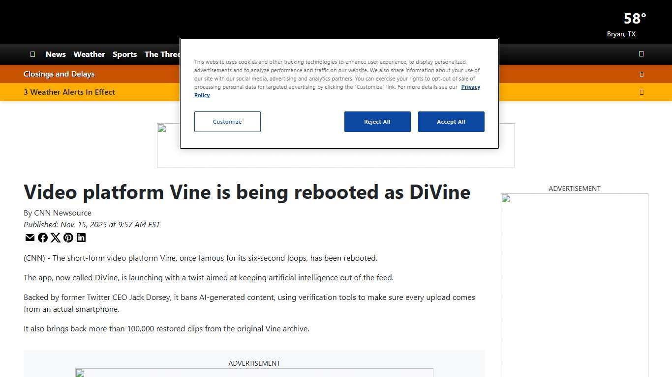 Video platform Vine is being rebooted as DiVine